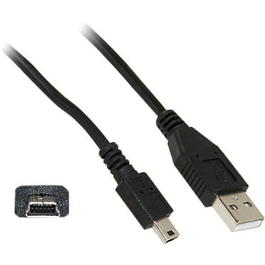 Allcecase USB Cable Adapter 2 in 1 USB 2.0 Male to Mini 5pin Male Length: 80 cm Black USB Male Cable Allcecase USB Cable Adapter 2 in 1 USB 2.0 Male to Mini 5pin Male Length: 80 cm Black USB Male Cable